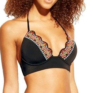 Shade & Shore Women's Tropics Push Up Bikini Top